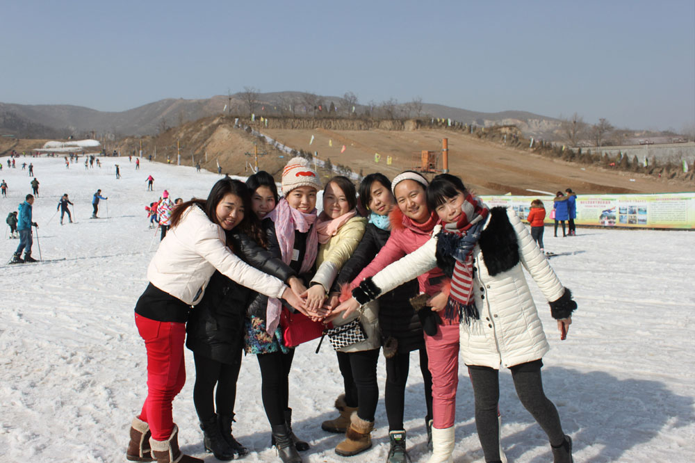 動力思維當陽峪滑雪小圖